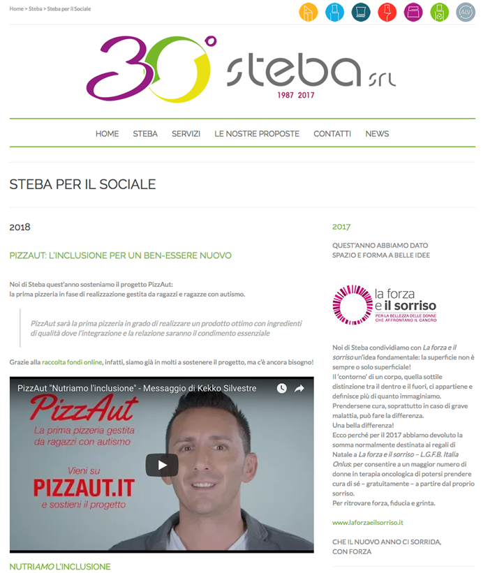 STEBA PER IL SOCIALE