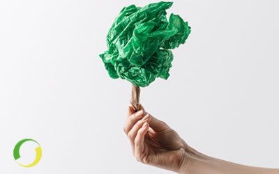 Recycled plastic packaging and scenario