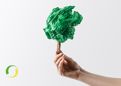 Packaging plastica riciclata e scenario