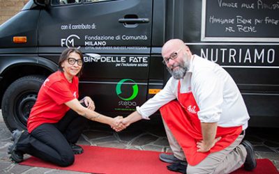 Steba participates in the launch of the PizzAut food truck