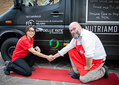 Steba partecipa al lancio del food truck PizzAut