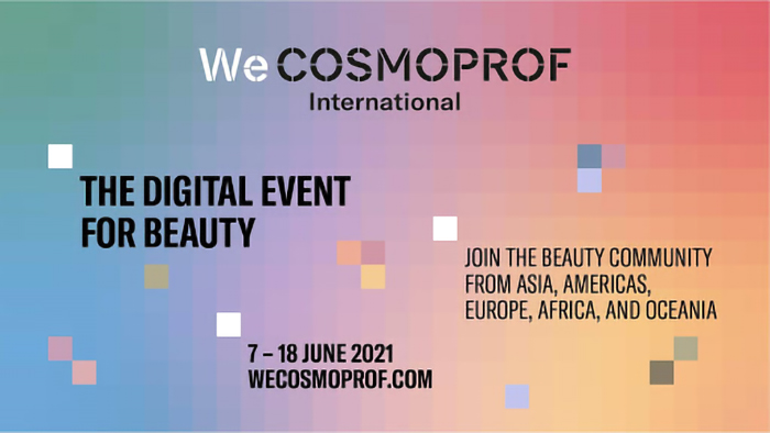 WeCosmoprof International 2021, evento digital Steba