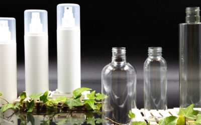 PET and recycled PE plastic bottles